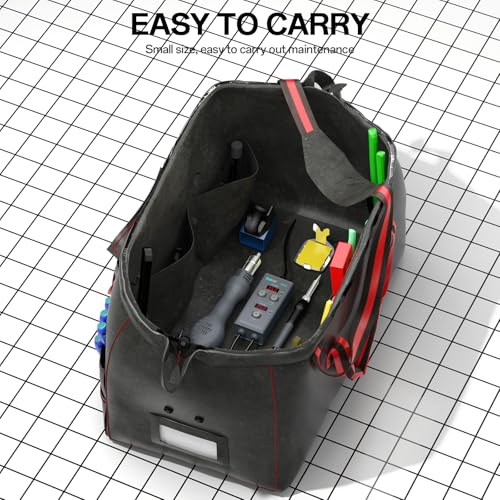 BK858E Hot Air Soldering Station, 2 In 1 Smd Soldering Gun & Irons, Hot Air Rework Station For Electronics Portable Solder Station Temperature Compensated, Auto Sleep