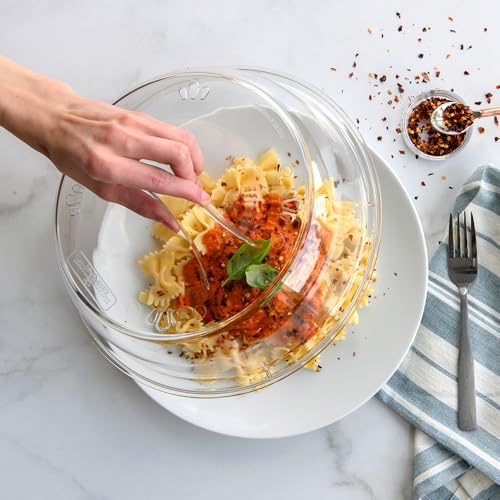 Nordic Ware Deluxe Plate Cover 10" - 1 Count, Clear Microwave Splatter Guard
