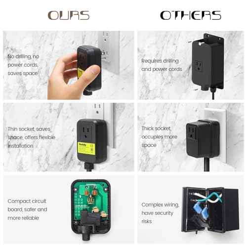 Garbage Disposal Air Switch Kit Sink Top Waste Disposal Long Stainless Steel Black On/Off Air Button Food and Waste Disposals Part by Etoolcity, UL Listed