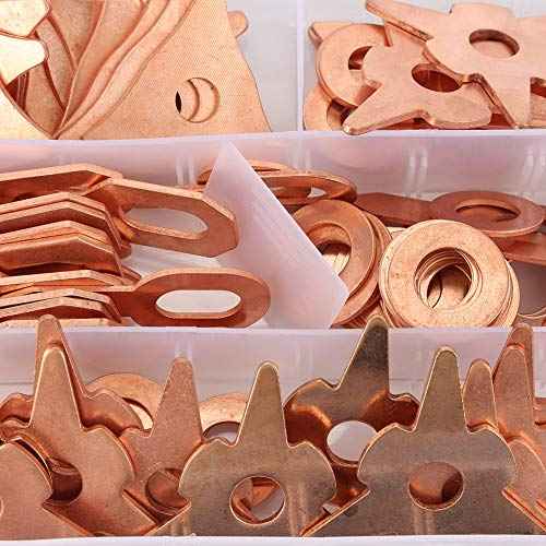 110pcs Dent Pulling Puller Rings,Triangle OT Round for Automotive Sheet Metal Welding Repair Tool Set, Triangular/New Triangular/Round Soldering/Ordinary/Thickened OT Piece