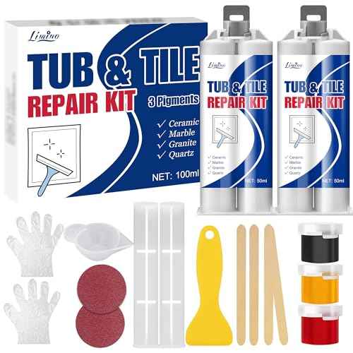 Tile Repair Kit - Porcelain Repair Kit for Repairing Scratches, Chips ...