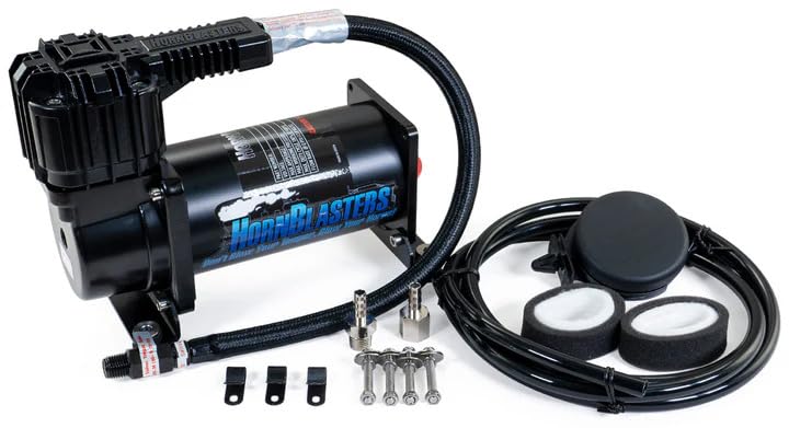 HornBlasters AC-2 12V 200 PSI High-Performance Air Compressor