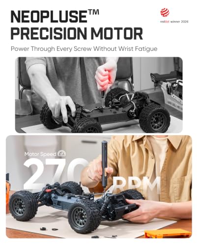 Fanttik E2 Ultra Electric Screwdriver for Electronics - Space Grey