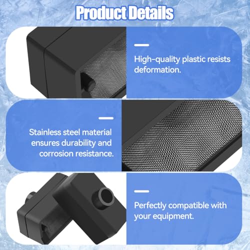 RUIQI MISSJ Ice Maker Filter Screens for GE Opal 1.0/2.0 Nugget Ice Makers - Variation 3