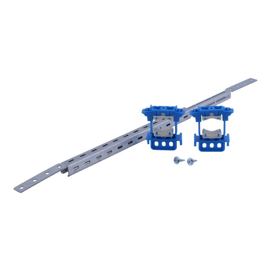 HoldRite 10 Inch - 18 Inch Stout Pipe Support Bracket and 2 Clamps, Adjustable, PEX, Copper, CPVC, SB1 2502-H