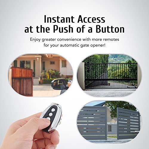 CO-Z Wireless Remote Control for Automatic Sliding Gate Opener 100 ft Range