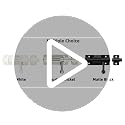 Alise 4 Inch Black Sliding Door Lock - Heavy Duty Stainless Steel Security Latch