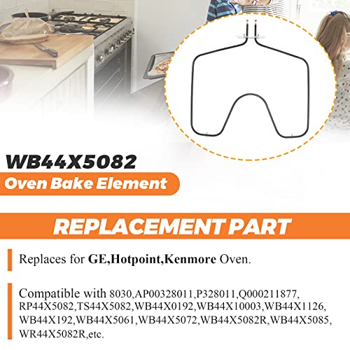 WB44X5082 Oven Bake Element Replacement for GE Hotpoint Kenmore 2700W 208-250V