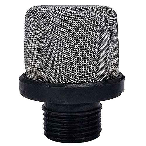 Cosmostar 3/4" Filter Inlet Suction Strainer for Airless Sprayer Replacement for 288716, 243-082,243082, 195697 Filter, Compatible for Airless Paint Sprayer (1)