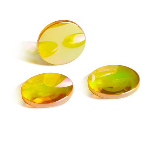 USA Zinc Selenide Optical Lens, CVD ZnSe Co2 Laser Lens Dia 20mm FL50.8mm(50.8mm)
