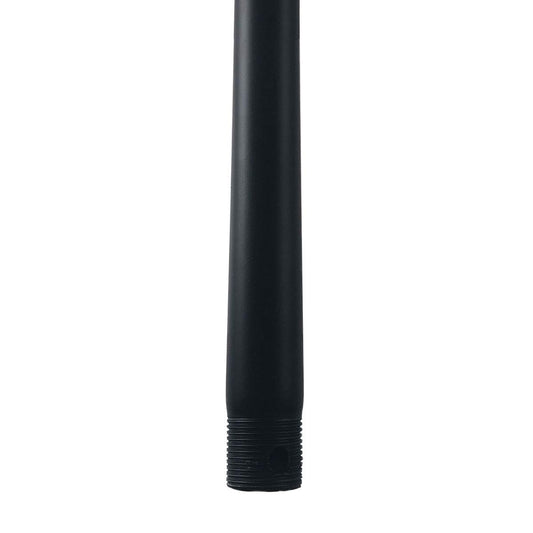 24in Ceiling Fan Extension Downrod in Matte Black