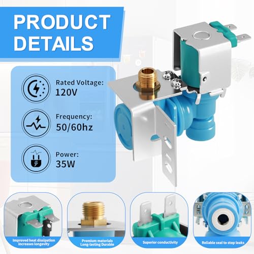 Refrigerator Water Inlet Valve 242252603 for Kenmore Frigidaire