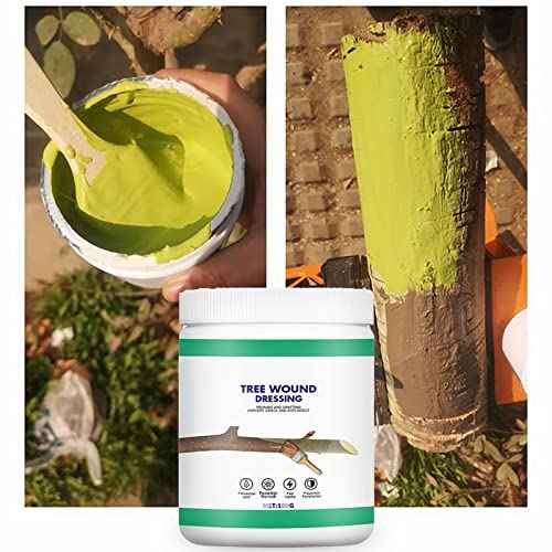 Tree Wound Sealer, Tree Pruning Sealer, Tree Grafting Supplies, Tree Wound Sealer Healing Paste, Bonsai Cut Paste, Pruning Sealer And Tree Wound Dressing for Trees, Shrubs, Roses (1Pcs*100g +1*Brush)