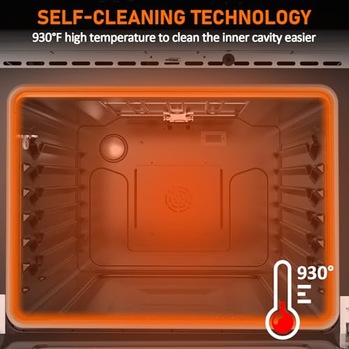 30 Inch Electric Wall Oven with Convection, Touch Control, Large Capacity