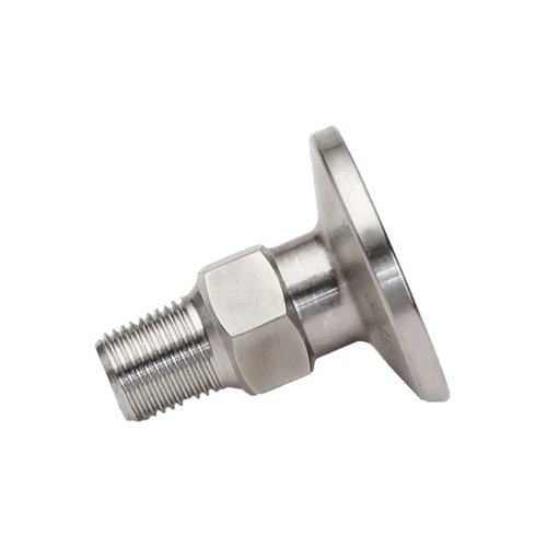 NFRFK 1/2" NPT Male x KF40 Vacuum Tri Camp Hex Type SUS 304 Stainless Steel Sanitary Pipe Fitting Beer Brew