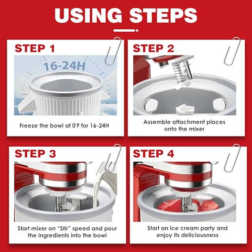 KitchenAid Ice Cream Maker Attachment for 4.5–6 Qt Mixers