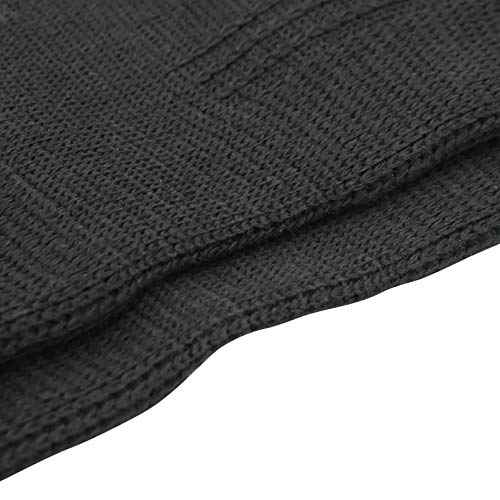 Luwint kid Compression Ankle Brace - Knitted Ankle Sleeve Sock Support for Sprains Arthritis Tendonitis Running Fitness, 1 Pair Black