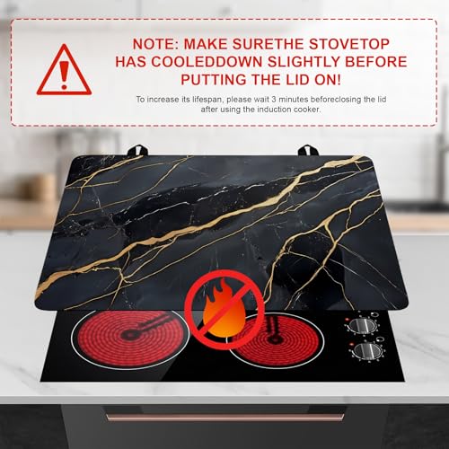 Stove Cover 28x20 in - Non-Slip Silicone Cooktop Protector for Gas & Electric Stoves
