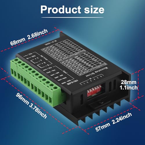 EBYSAICO 1pcs TB6600 Stepper Motor Driver 4A for NEMA 17/23 9-42V Controller