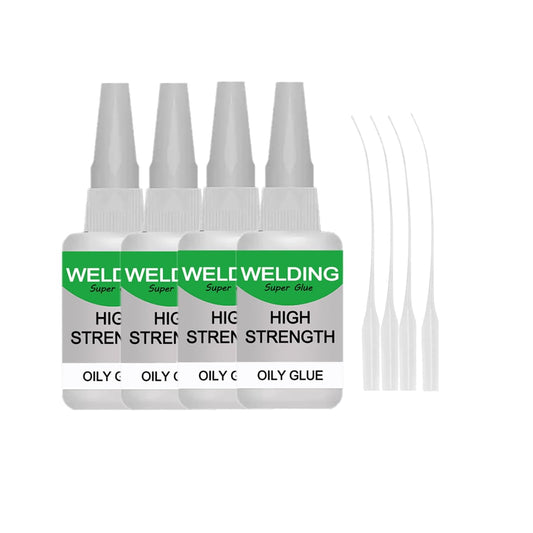 150ML Welding High-Strength Oily Glue, Jue-Fish Multifunctional Glue, Universal Super Glue, Instant Bonding, Strong Adhesion, Repairs Last Long Time for Metal, Wood, Ceramics,Leather, Glass (3PCS)