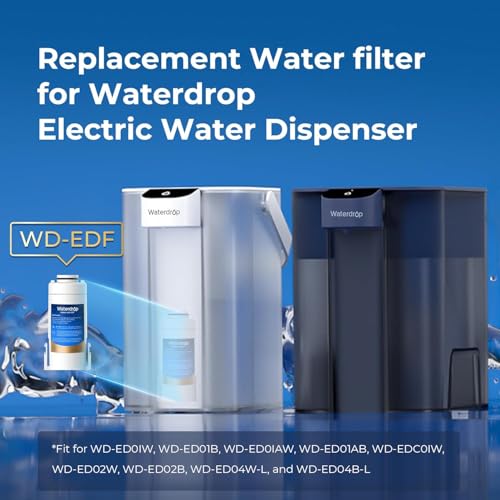 Waterdrop Replacement Water Filter Cartridge 3 Pack for ED01/ED02/ED04