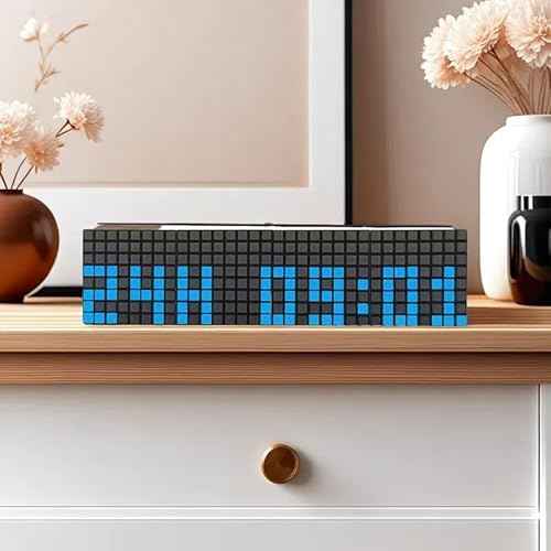 SMD Soldering Practice Kit 6-Digit LED Digital Clock with Music Spectrum Display DIY Electronics Project STEM Gift for Teens Adults Hobbyists
