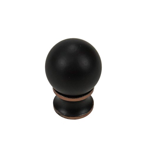 LC LICTOP Iron Lamp Finials Oil Rubbed Bronze Ball Shape for Table Lamp Shade 1.38in H x 0.95in D 2pcs