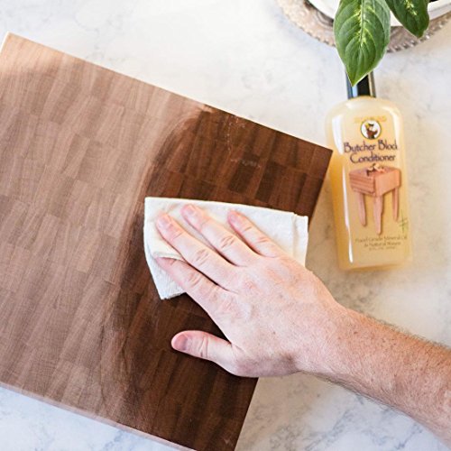 Howard Products Butcher Block Conditioner and Oil Food Grade - 12 Fl Oz - Butcher Block Oil Food Grade for Enhanced Wood Care