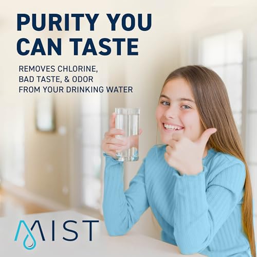 Mist EDR4RXD1 Water Filter 1 Pack NSF 42 Certified Compatible with Whirlpool & More