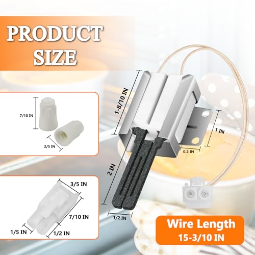 Cenipar 316489400 Gas Range Oven Igniter Flat Style - Compatible with Kenmore Frigidaire Crosley 316428500/316428501