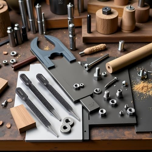 3Pcs Black High-Carbon Steel Center Punch Set Non Center Punch for Alloy Steel Metal Wood Marking Drilling Tool Center Punches Punches Hand Tools,Tools and Home Improvement 10cm