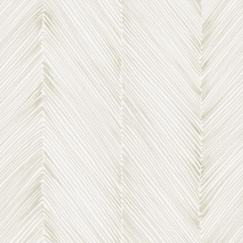 Peel and Stick Wallpaper Boho Beige Herringbone Striped Wallpaper Modern Self-Adhesive Removable Contact Paper 17.3" x 120" Waterproof Vinyl for Bedroom Cabinets