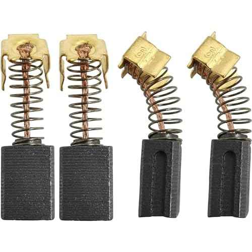 CB407 Motor Carbon Brushes Replacement Set for Makita Power Tools, Jig Saw, Hammer Drill, Rotary Drill, Drill, Electric Screwdriver, Sander, Rotary Hammer (4 pack)