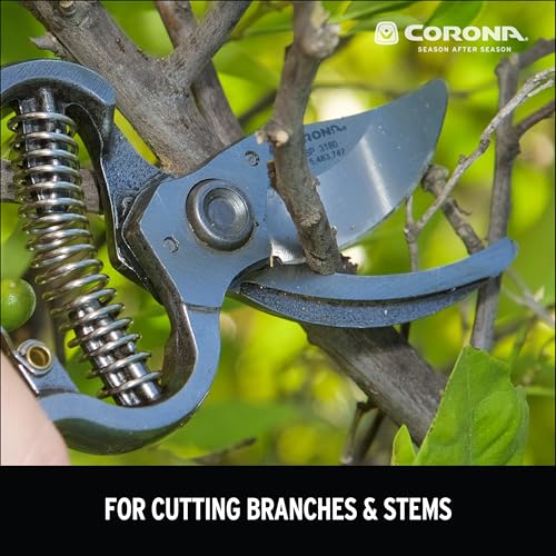 Corona Clipper 1-Inch Forged Bypass Pruner for Professional Gardening