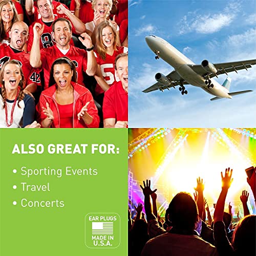 5 Pairs Soft Foam Hearing Protection Earplugs with Case