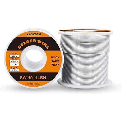 TOWOT High Purity Tin Lead Rosin Core Solder Wire