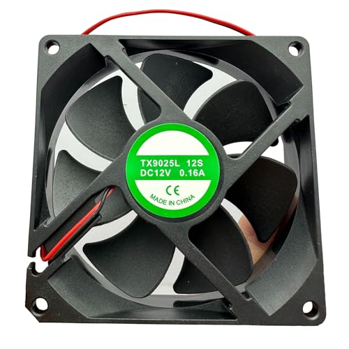 TX9025L12S 12V 9cm Silent Cooling Fan for Wine Cabinet TX9025L12S