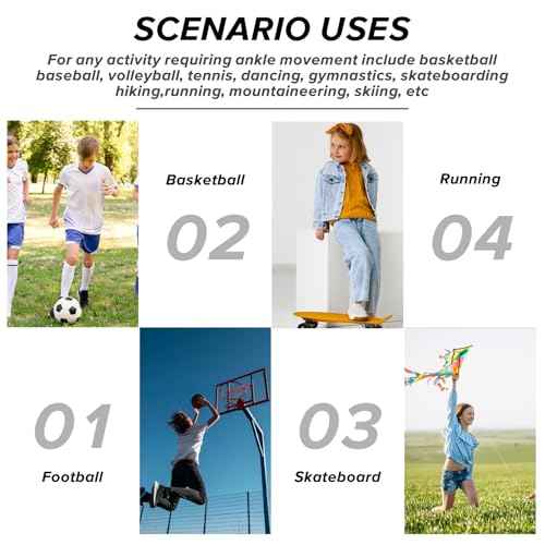 2 Pair Kids Ankle Brace Stabilize Joints, Child Ankle Support Compression Sleeves,Knitted Ankle Support Brace Ankle Sleeve for Jogging Running Gymnast Fitness 7-12 Years Boys Girls (Black)