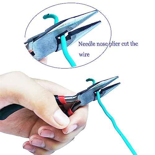 JOSDIOX Zipper Repair Kit Tool- Zipper Install Pliers for Replacement & Repair, Mini Needle-Nose Plier And End- Cutting Pliers 2 Packs