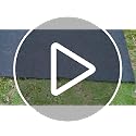 Haull 6 x 4 ft Waterproof Shed Floor Mat - Anti-Slip Ground Protection for Backyard and Patio