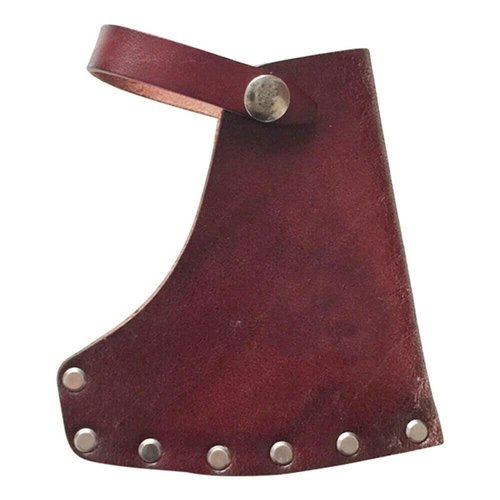 1PC Portable Leather Holder Lanyard Blade Sheath Head Cover For Axe Hatchet
