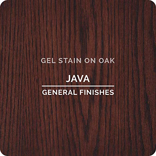 General Finishes Oil Base Gel Stain Java 1 Pint - Lustrous Wood Finish