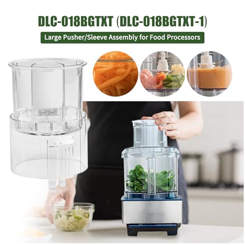 DLC-018BGTXT Pusher & Sleeve Set for Cuisinart Food Processors
