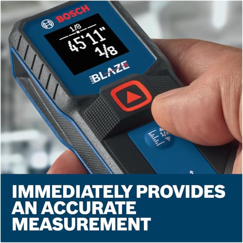 Bosch Blaze Laser Distance Measure 100 Ft Industrial Model with Batteries