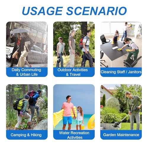 10Pairs Waterproof Shoe Covers, Shoe Covers for Rain, Disposable Shoe Covers, Rain Shoe Covers, Plastic Boot and Shoe Covers for Men and Women (Transparent)