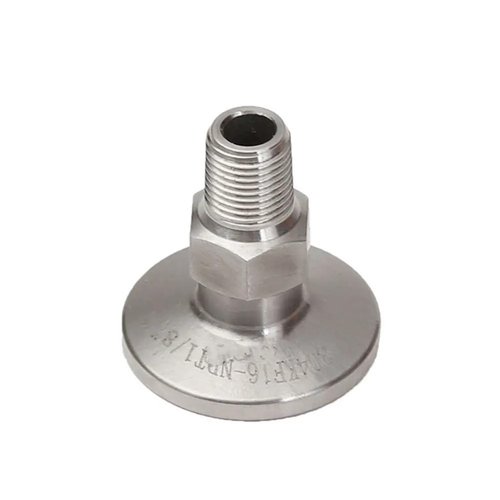 NFRFK 1/2" NPT Male x KF40 Vacuum Tri Camp Hex Type SUS 304 Stainless Steel Sanitary Pipe Fitting Beer Brew