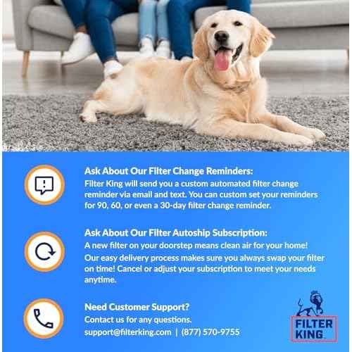 Filter King 16x25x4 Air Filter | 4-PACK | MERV 8 HVAC Pleated A/C Furnace Filters | MADE IN USA | Actual Size: 15.5 x 24.5 x 3.75"