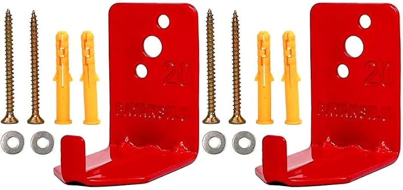Universal Fire Extinguisher Bracket - Heavy Duty Wall Mount Holder (2 Pack)