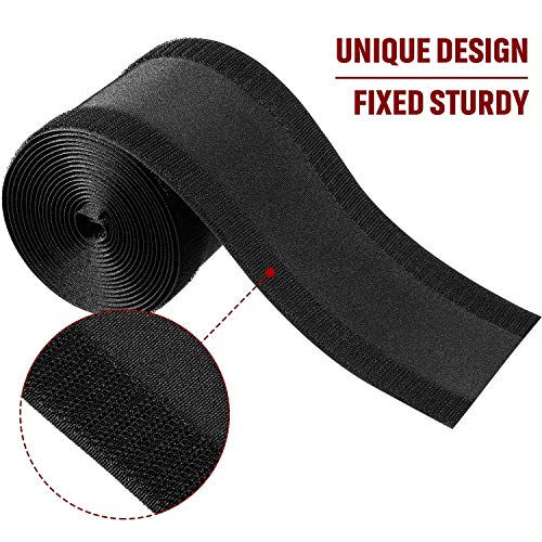 WILLBOND 19.69 Ft Carpet Cord Cover Cable Protector in Black – Easy Cable Management