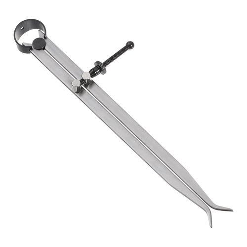 HARFINGTON Spring Joint Caliper 12 inch / 300mm Adjustable Spring Inside Caliper with Solid Nut for Wood Turning Lathe Work